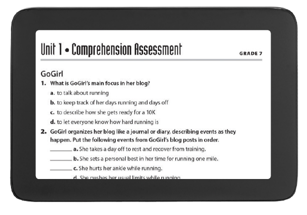 Unit Assessments
