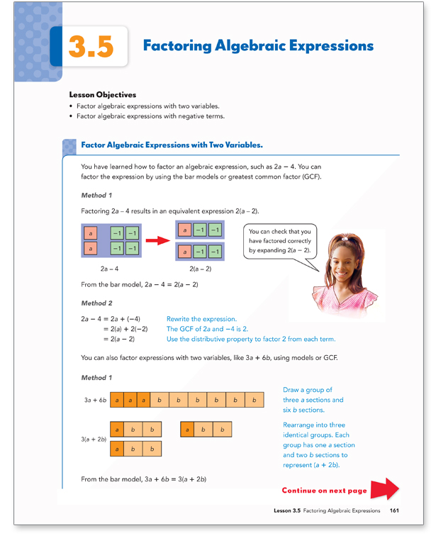 Factoring Algebraic Expressions