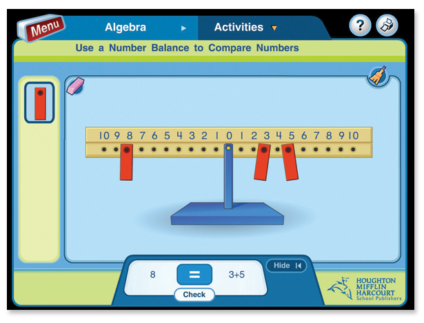 Online Virtual Manipulatives