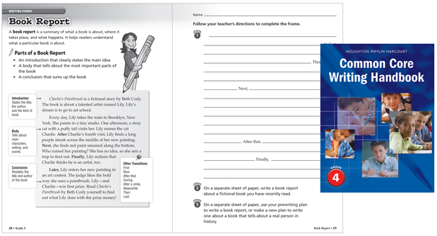 Common Core Writing Handbook