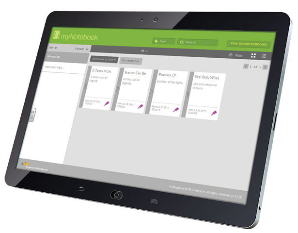 MyNoteBook Dashboard