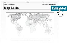 map skills worsheet