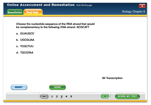 Online Assessment