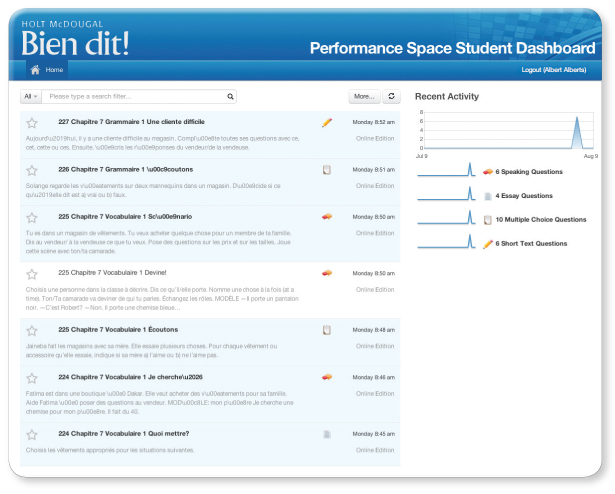 Student Dashboard